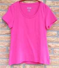  Damen Shirt von ALEX ATHLETICS Gr. M - L Kurzarm Pink Cotton Stretch neuwertig