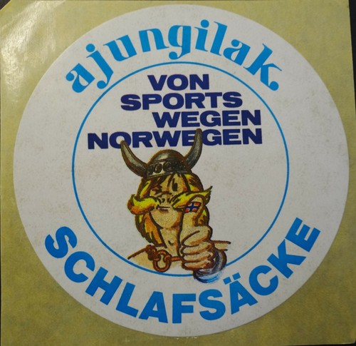 Werbe aufkleber ajungilak - ,