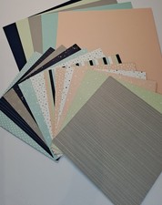 Stampin up Designerpapiere-Set,Sternenhimmel,20 Papiere 6x6Zoll+Cardstock