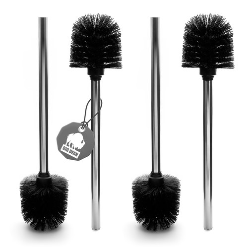 Stück klobürste schwarz wc - schwarz,