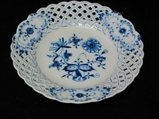 MEISSEN ZWIEBELMUSTER 5x DURCHBRUCH TELLER 15,5CM