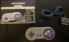 EAXUS® Super Nintendo Controller, SNES Joypad, SNES Gamepad (wie neu)