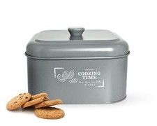 Aufbewahrungsdose aus Metall mit Deckel Keksdose Vorratsdose Vorratsbehälter