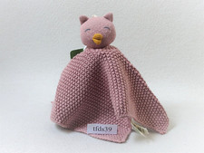 Alana Eule ? rosa Strick dm Kuscheltuch Schmusetuch (T209)