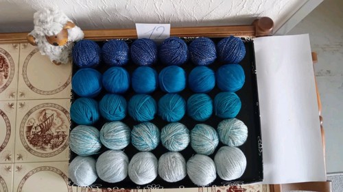 Wolle garnpaket 900 g - 900,