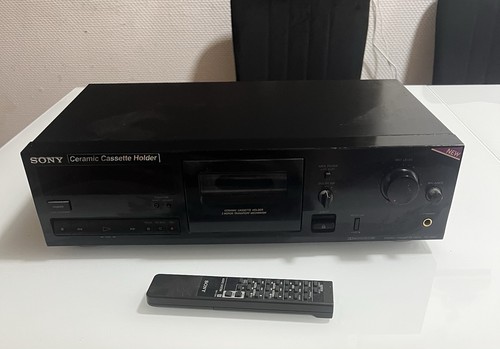 Sony stereo cassette deck - cassette,