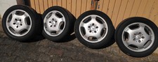 4 Neuwertige Sommerreifen auf Original Mercedes ALUs 195/50 R15