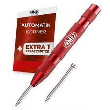 FAMEX Automatik Körner aus HSS Stahl ROBUST Selbstschlagend Federkörner Zentrier