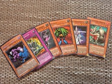 6x Yu Gi Oh! Trading Card Game