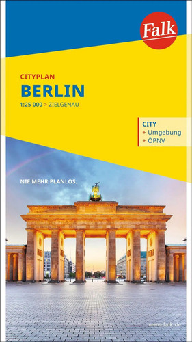 Falk cityplan berlin - cityplan, 1:25.000