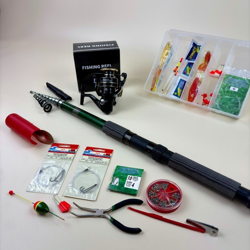 Angelset schollen set 5m - angelset,