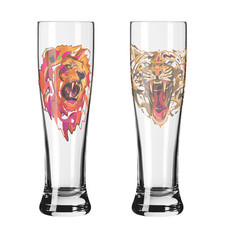 RITZENHOFF Weizenbierglas Weißbierglas BRAUCHZEIT #21 / #22 Set 2 Stück à 646 ml