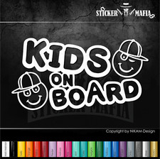 Aufkleber Baby Kids on Board