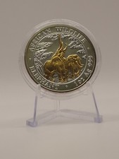 1 Oz Silbermünze Zambia -