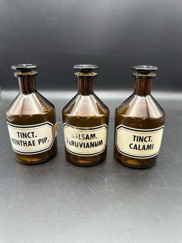 Apothekerflaschen braun alt