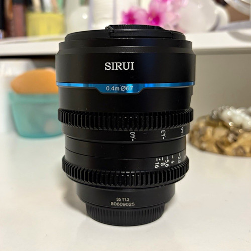 Sirui 35mm objektiv - 35mm, t1.2