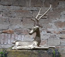 **VINTAGE MESSINGFIGUR*GROßER