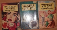 Agatha Christie x 3 Pan Books