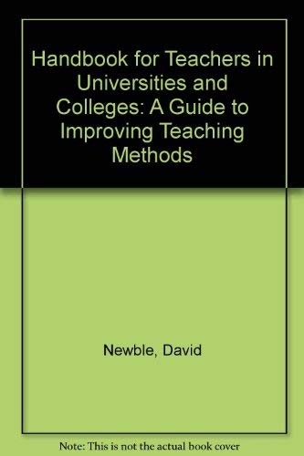 Handbook for teachers - handbook,