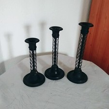 Metall Kerzenständer 3tlg