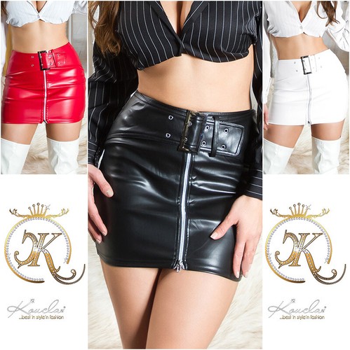 Koucla damen lederlook rock - koucla,