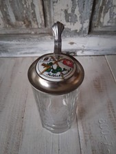 Glas Humpen Bierkrug mit