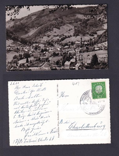 Ansichtskarte luftkurort und - ansichtskarte,