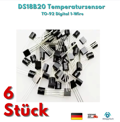 Stück ds18b20 digitaler - 6,