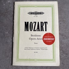 Klavierauszug Mozart Berühmte