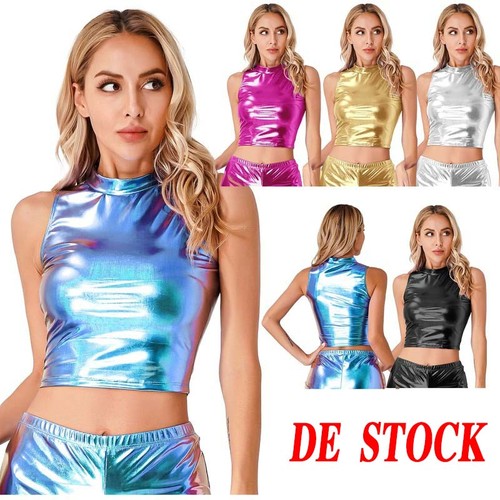 Damen wetlook lackleder - damen,