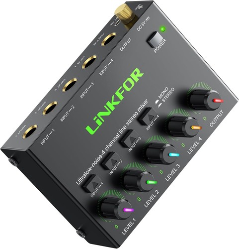 Kanal stereo audio mixer - kanal,