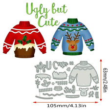 Weihnachten Pullover Metall