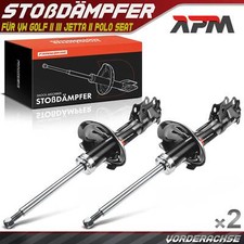 2x Federbein Stoßdämpfer Gasdruck Vorne für VW Golf Polo 6N Caddy Seat Ibiza 6K