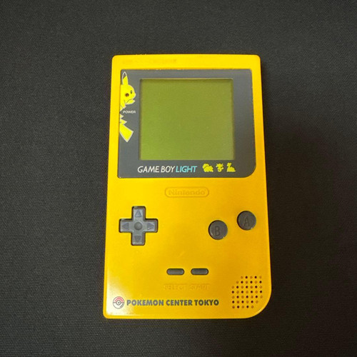 Game boy light - boy, pikachu