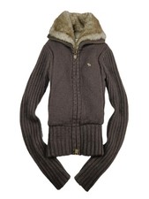 Abercrombie y2k kunstfell - abercrombie,
