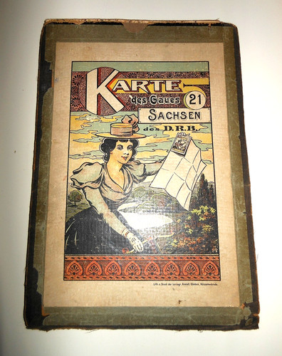 Amtliche karte des gau - amtliche,