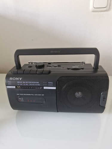 Sony cfm kassetten recorder - sony,