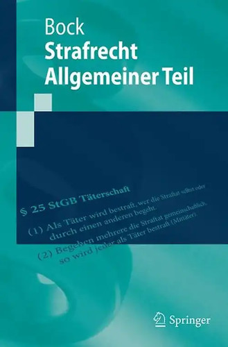 Strafrecht allgemeiner teil - allgemeiner,