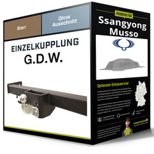 Starre Anhängerkupplung für