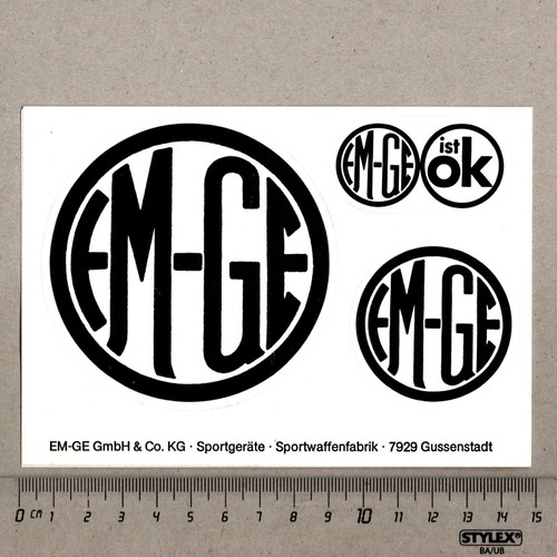 Aufkleber sticker ge - aufkleber/sticker, em-ge