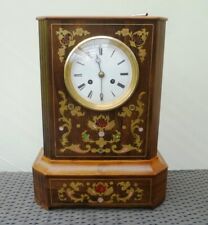 Antike Kaminuhr, Pendule Boulle Marqueterie, Mitte 19 JH, top Zustand