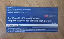 SBB-Folder: Eurocity Zürich-München - Rarität -