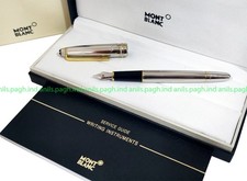 Refurbished# Meisterstück Solitaire Sterling Silber 925 Füllfederhalter | Tin...