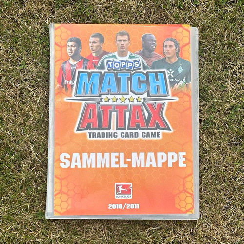 Topps match attax - topps, sammel-mappe