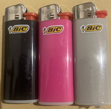 3 x  BIC Mini J25 Feuerzeuge Zufällige Farben