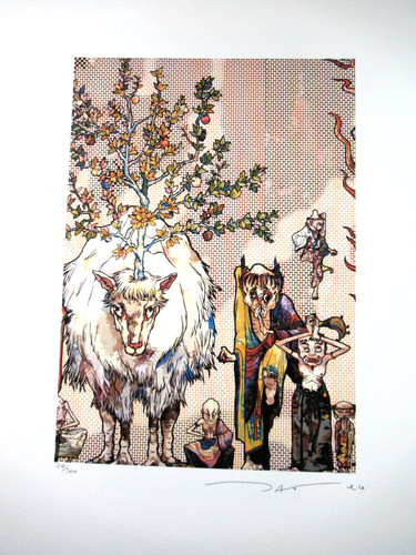 Murakami 500 arhats - "500, arhats"