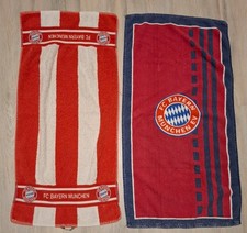 Retro Handtücher FC Bayern München 2 Stück Fussball Bundesliga