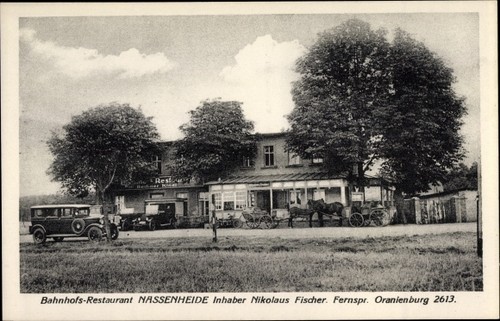 Nassenheide löwenberger - ak,