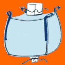 * 4 Stk BIG BAG 120 cm hoch, 100 x 100 cm - Bags BIGBAGS Säcke FIBC Silosack