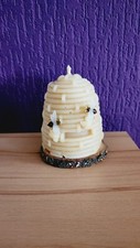 kleine Bienenwachs Stumpen Kerzen 10cm X 8cm
